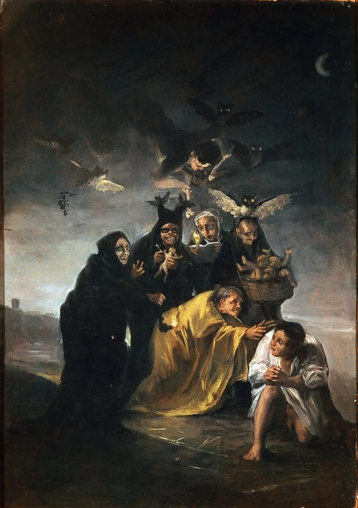 Francisco de Goya y Lucientes - Esorcismo o streghe, Museo Lazaro Galdiano, Madrid